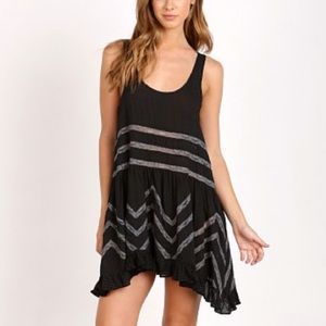 Free People Voile & Lace Trapeze Slip